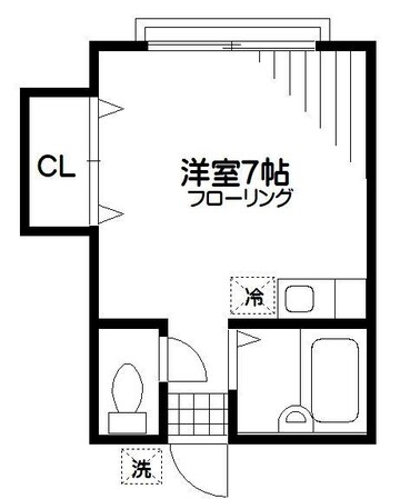 板橋ビルの物件間取画像